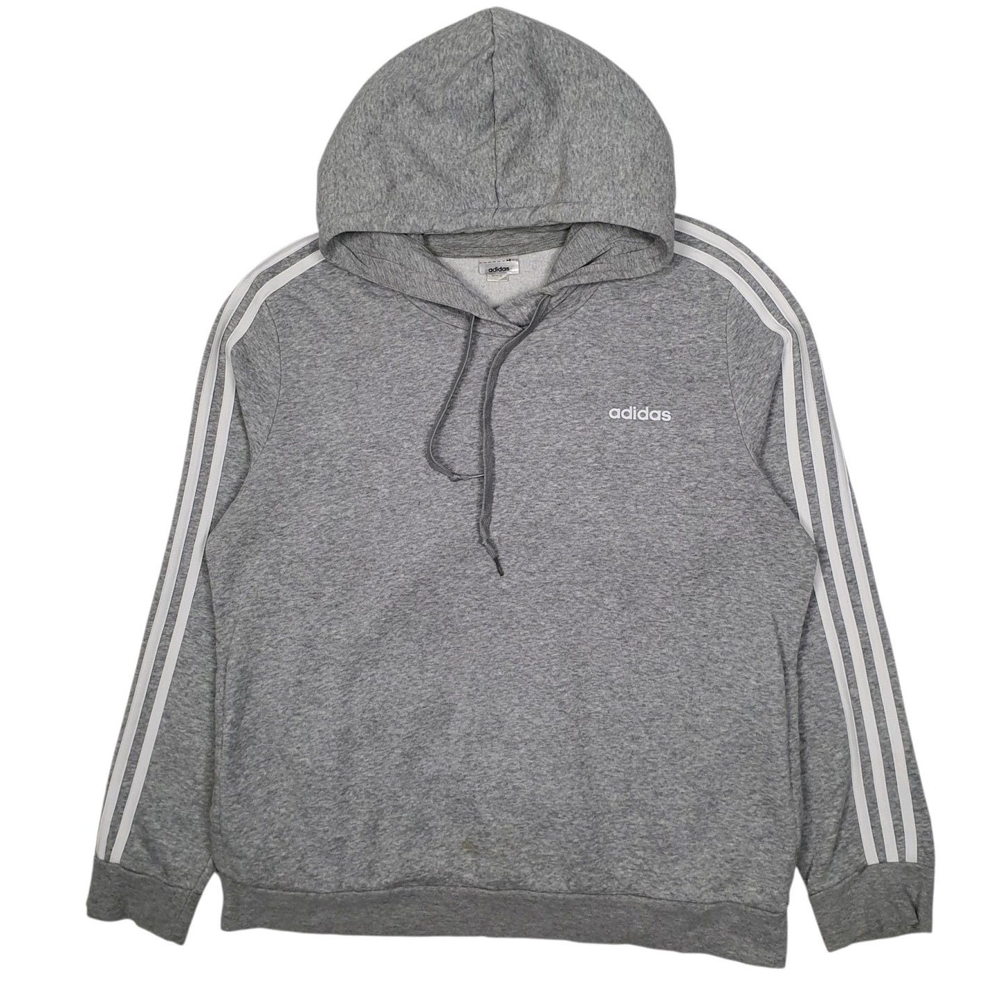 Mens Grey Adidas  Hoodie Jumper