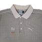 Mens Beige Puma Golf Hoodie Polo Shirt