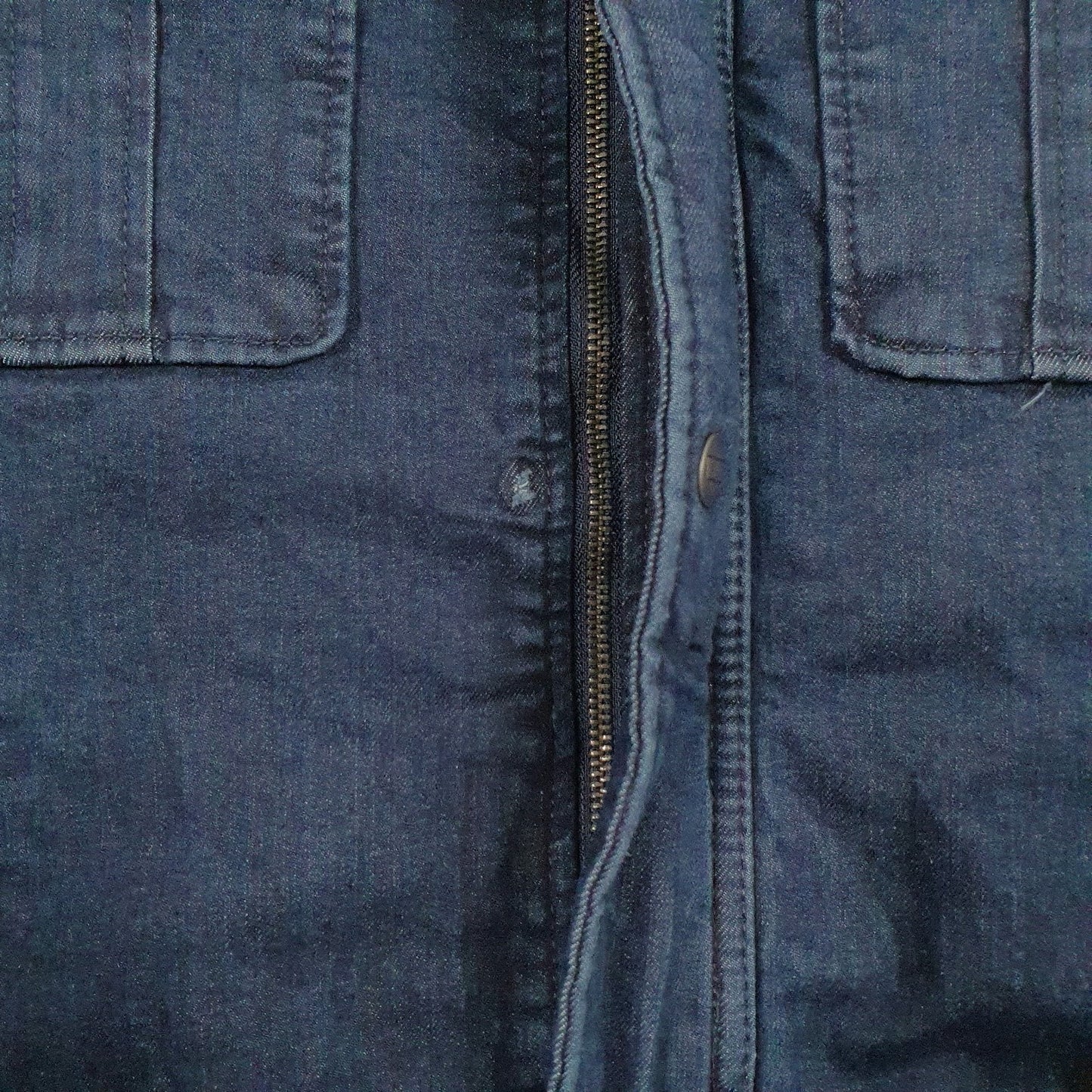 Mens Navy Levis Padded  Coat