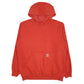 Mens Red Carhartt  Hoodie Jumper