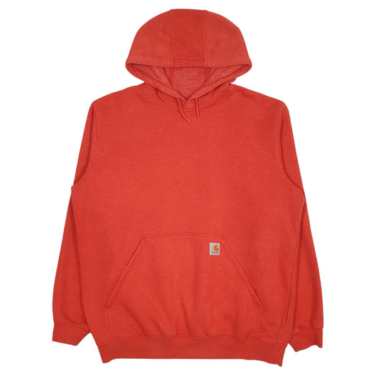 Mens Red Carhartt  Hoodie Jumper