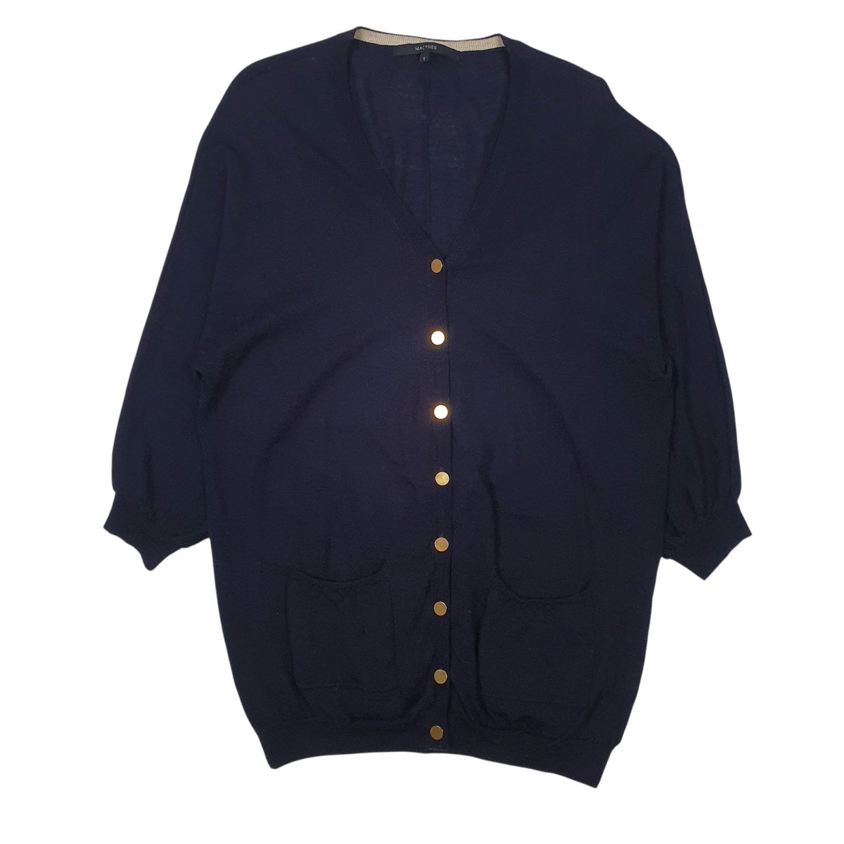 Womens Navy Macphee  Cardigan Jumper