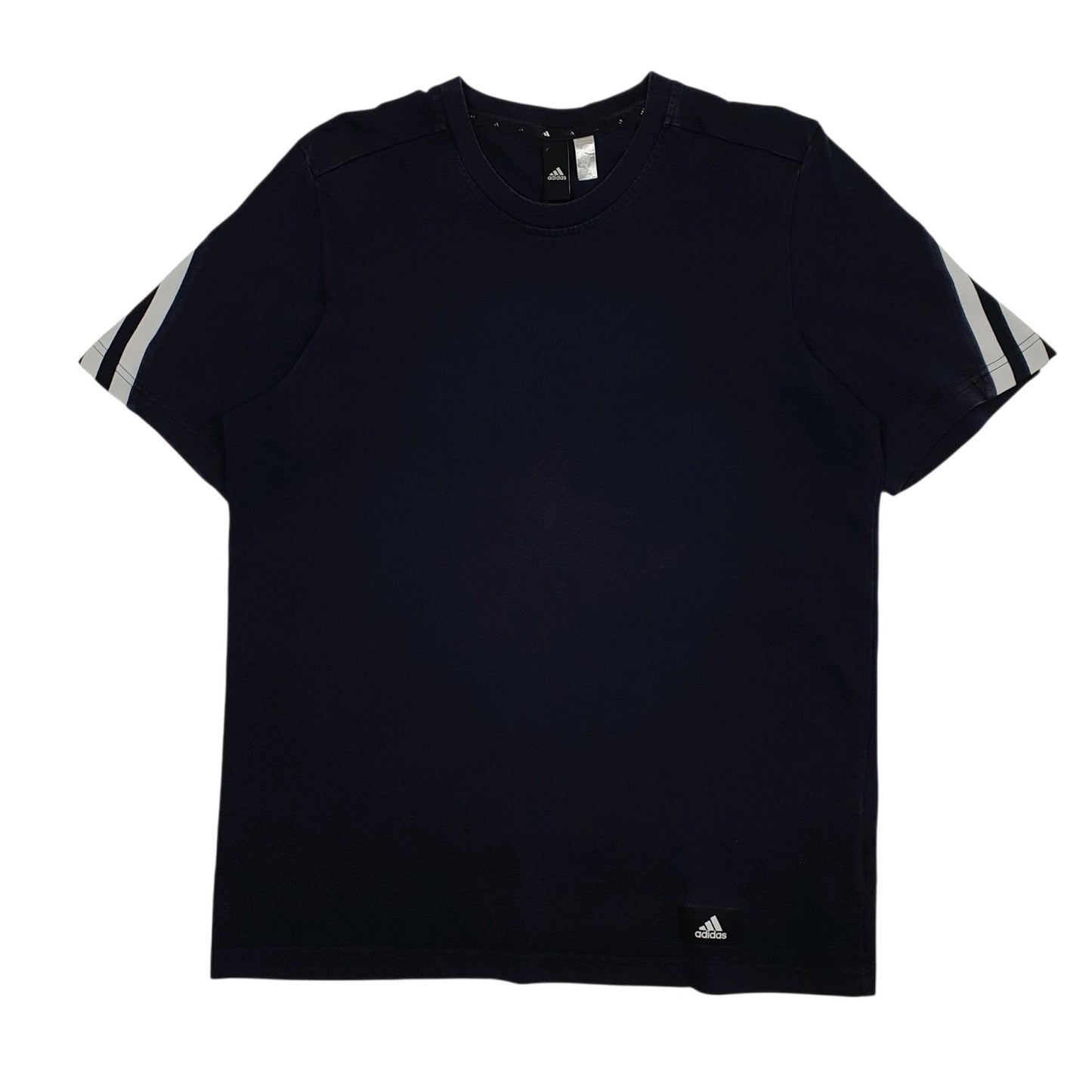 Mens Navy Adidas  Short Sleeve T Shirt