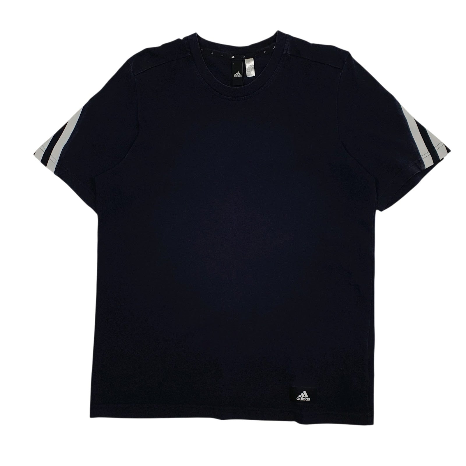 Mens Navy Adidas  Short Sleeve T Shirt