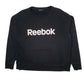 Womens Black Reebok  Crewneck Jumper