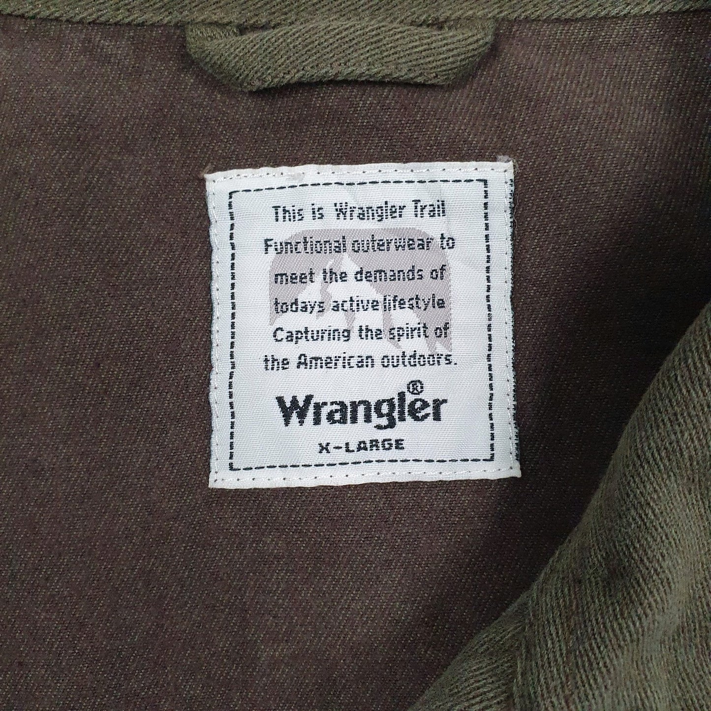 WRANGLER Windbreaker Jacket Coat Mens XL