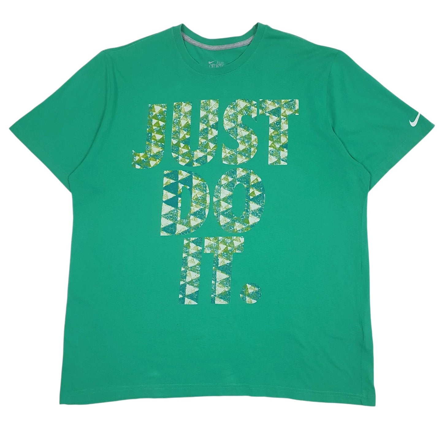 Mens Green Nike  Short Sleeve T Shirt