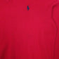 Mens Red Polo Ralph Lauren  V Neck Jumper
