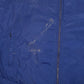 Mens Navy Adidas Vintage 90s Fleece Lined  Coat