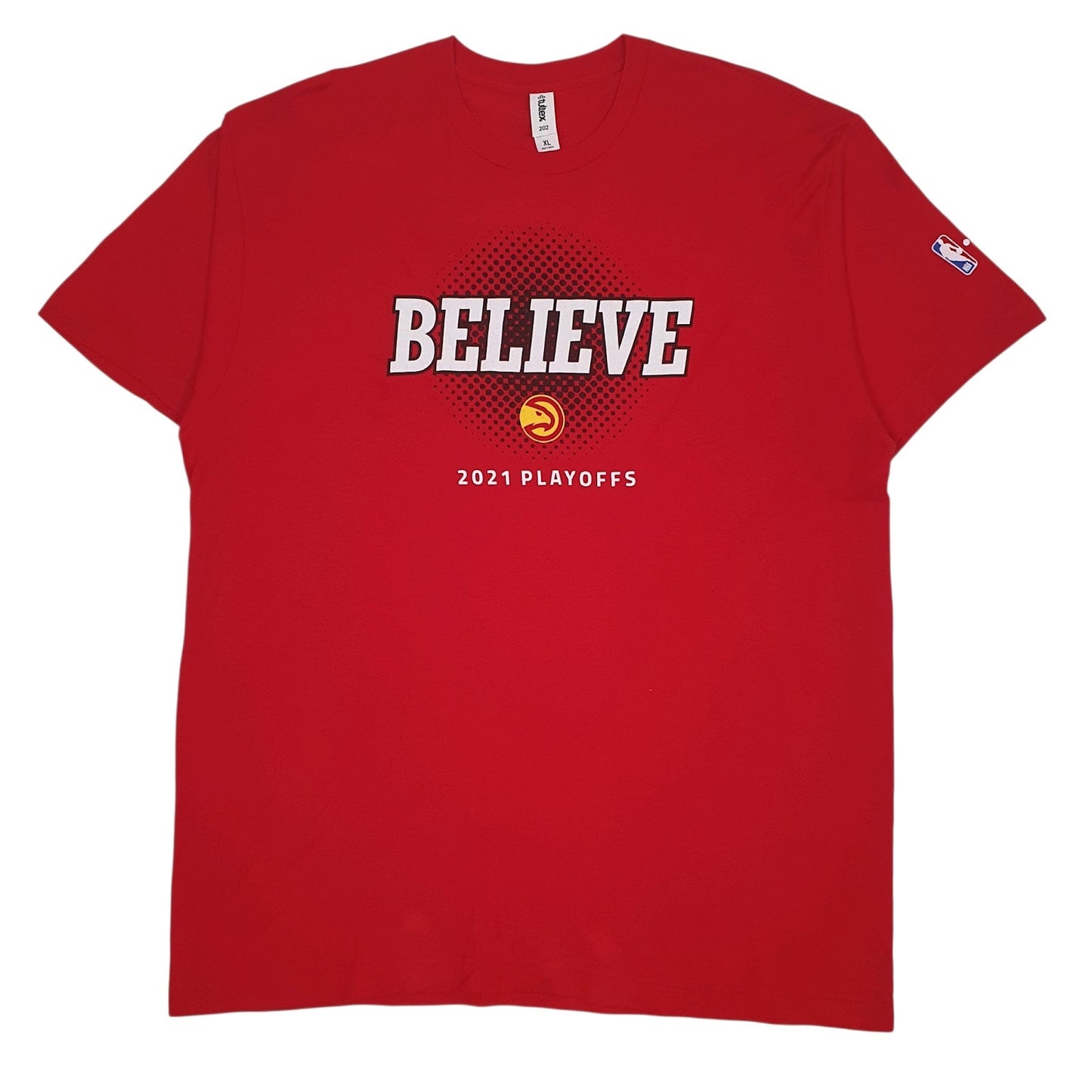Mens Red Tultex  Short Sleeve T Shirt