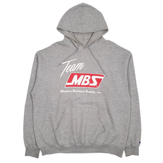 Mens Grey Champion  Hoodie Jumper