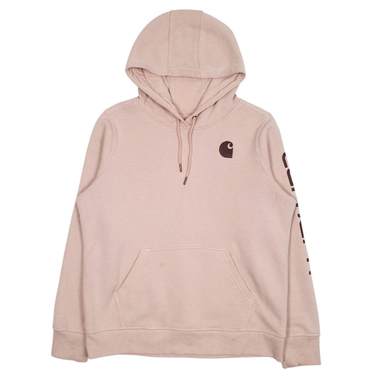 Womens Pink Carhartt  Hoodie Jumper