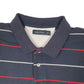 Mens Navy Nautica  Hoodie Polo Shirt