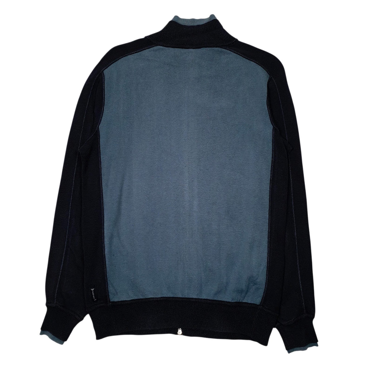 Mens Navy Armani  Full Zip Jumper