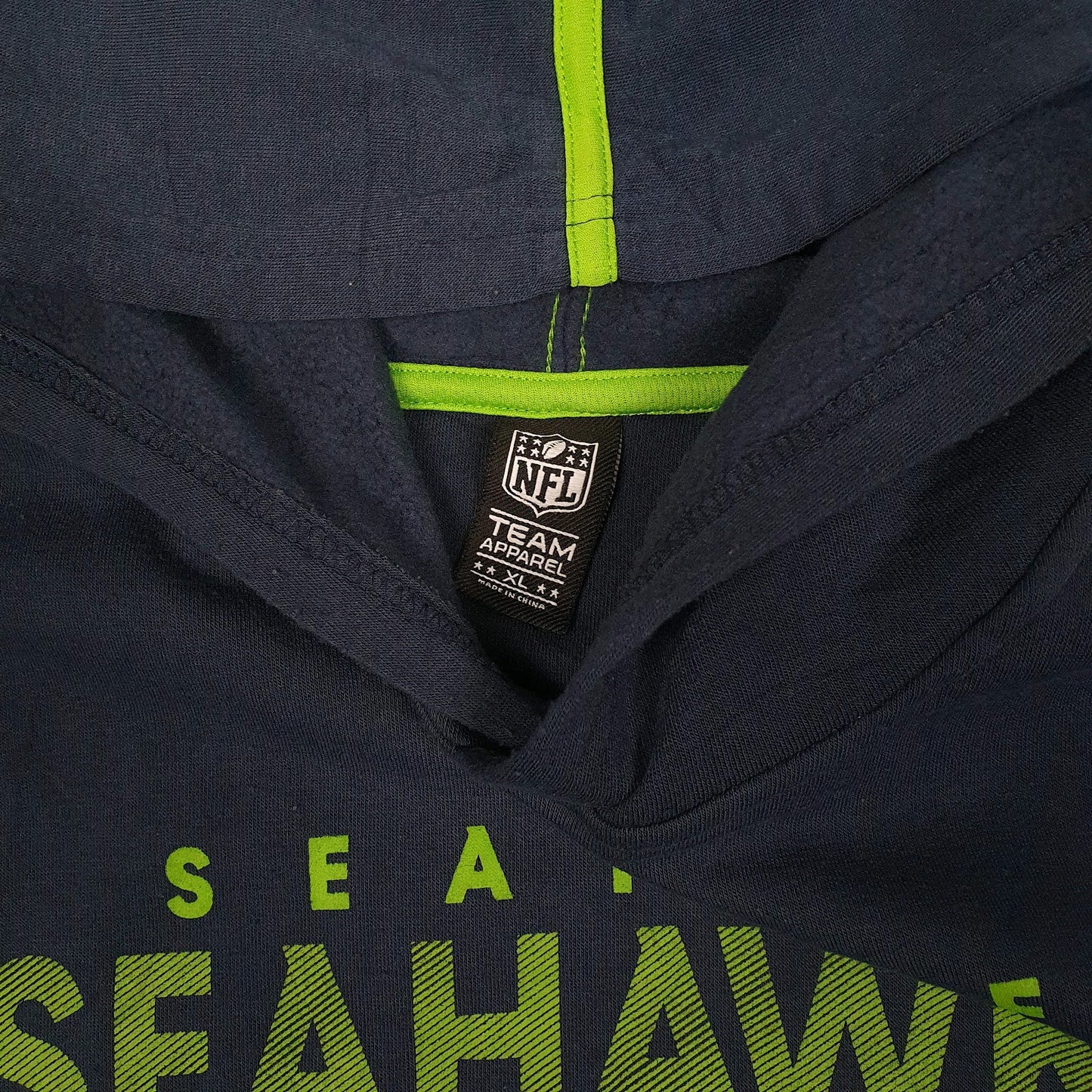 Mens Navy NFL Seattle Seahawks Hoodie Jumper