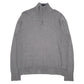 Mens Grey Tommy Hilfiger  Quarter Zip Jumper