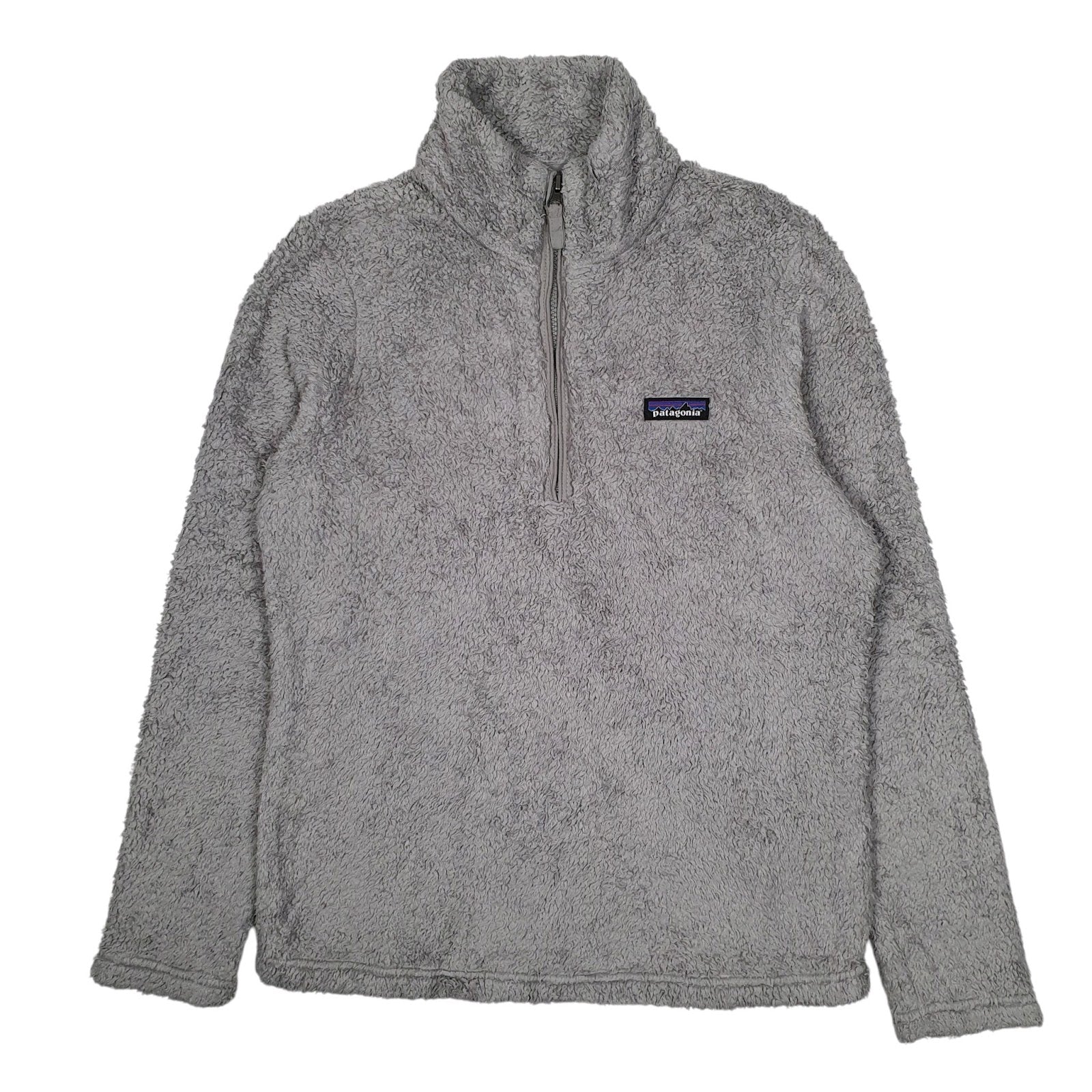 Womens Grey Patagonia Los Gatos Quarter Zip Jumper