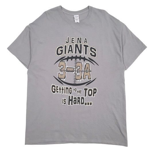 Mens Grey Gildan Jena Giants Short Sleeve T Shirt