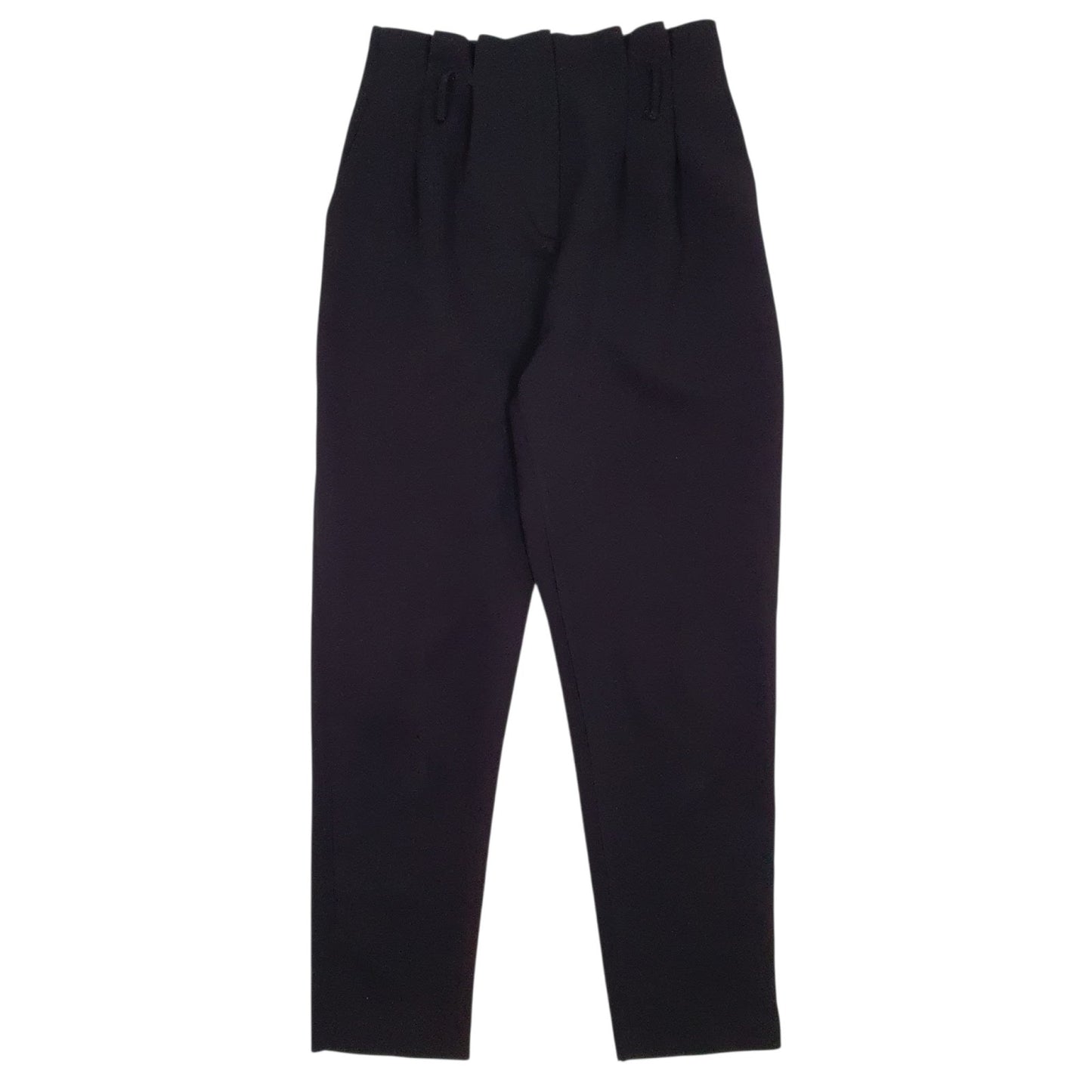 Womens Black New Look Pleated Formal Trousers