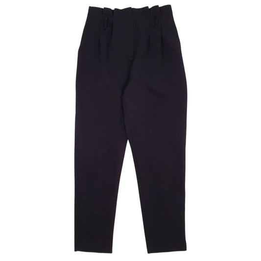 Womens Black New Look Pleated Formal Trousers