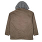 Mens Grey Wrangler Chore Hoodie Windbreaker Hoodie Coat