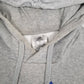 Mens Grey Adidas Spellout Hoodie Jumper