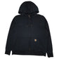 Womens Navy Carhartt Hoodie Full Zip Jumper