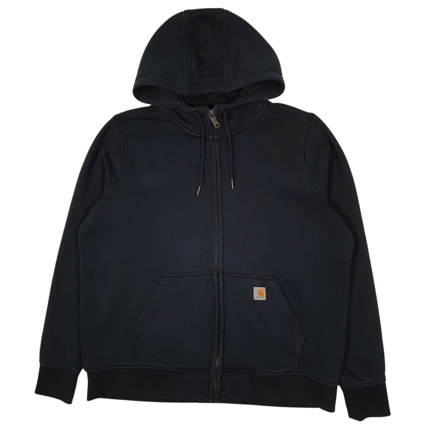 Womens Navy Carhartt Hoodie Full Zip Jumper