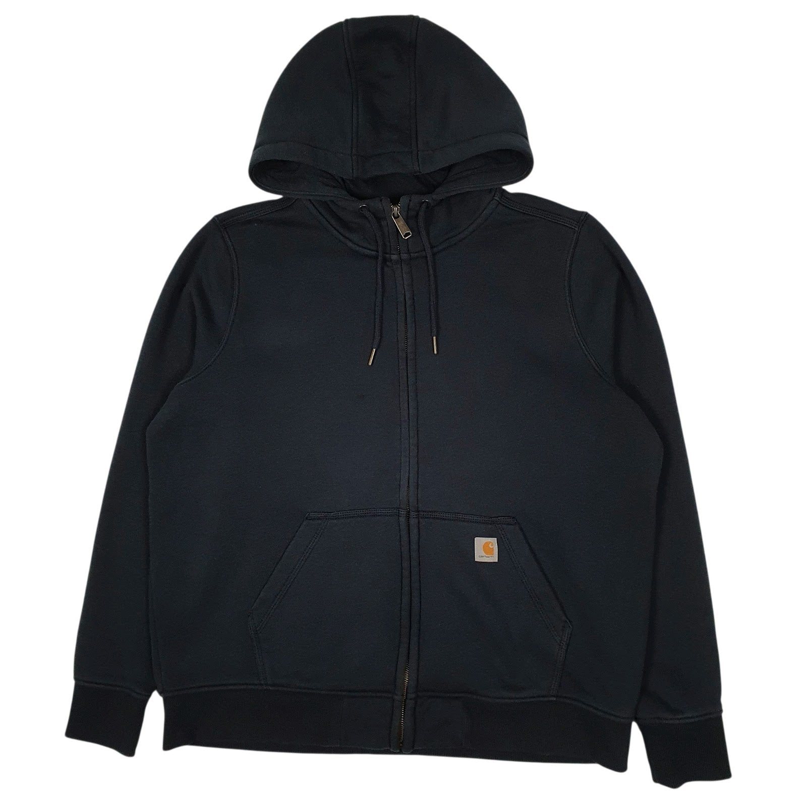 Womens Navy Carhartt Hoodie Full Zip Jumper