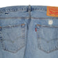 Mens Blue Levis Distressed  Jeans