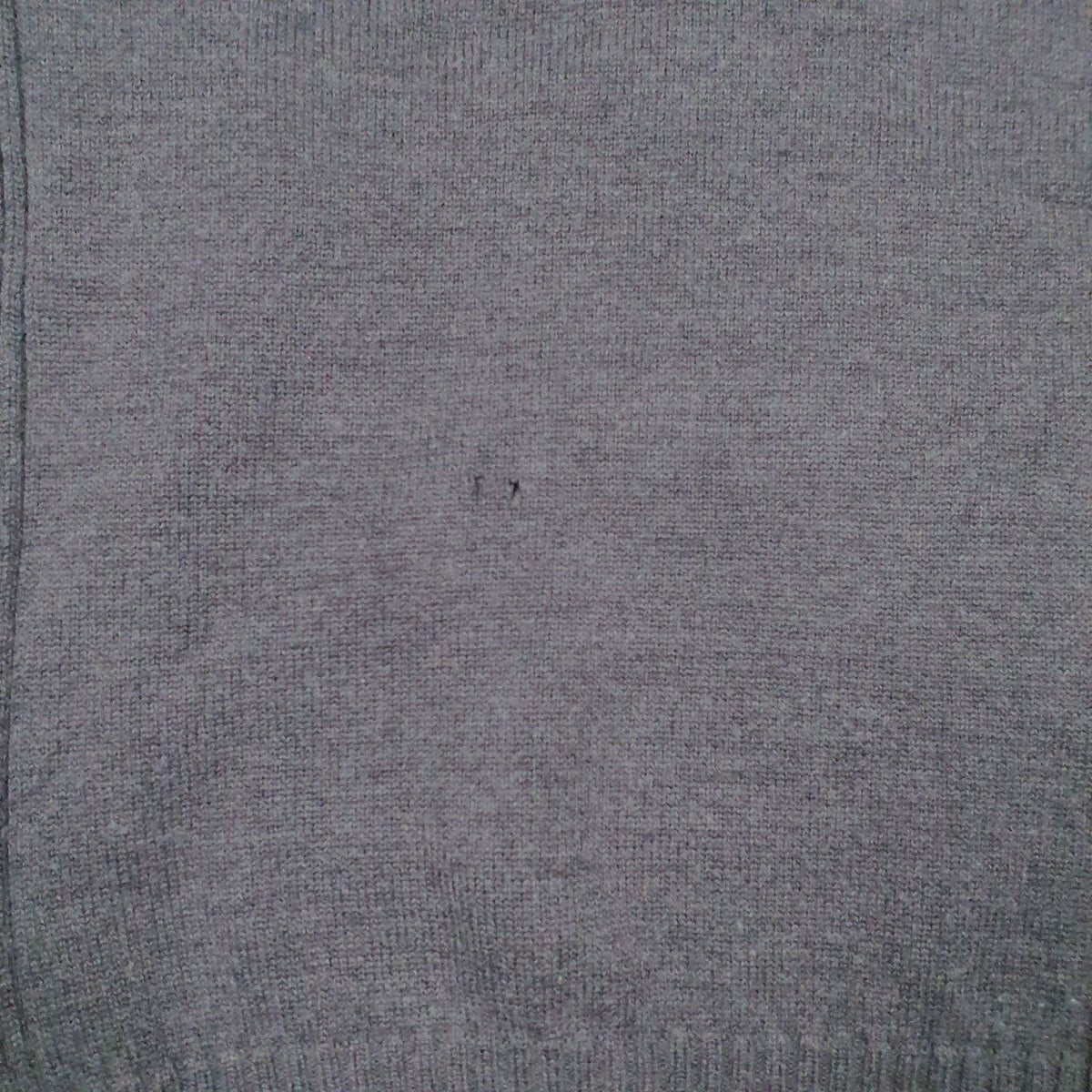 Mens Grey Trussardi  Quarter Zip Jumper