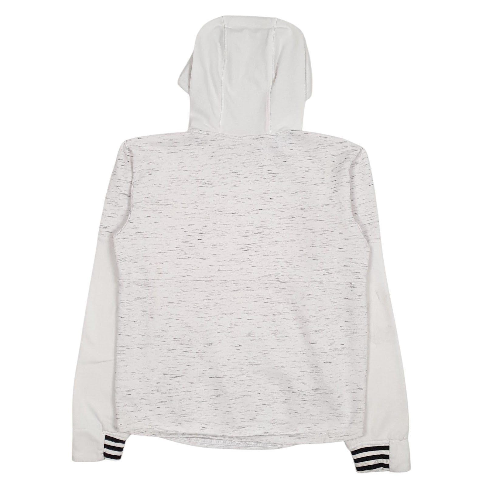 Mens White Adidas  Hoodie Jumper