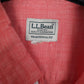 Mens Red L.L.Bean   Shirt