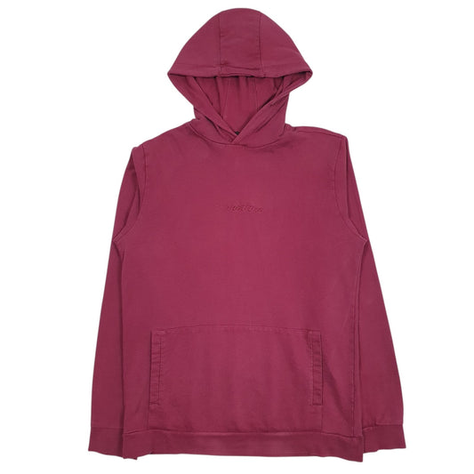 Mens Burgundy Lotto  Hoodie Jumper