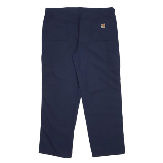 Mens Navy Carhartt Workwear Arc-Flash PPE FR  Trousers