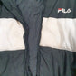 Womens Black Fila  Hoodie Coat
