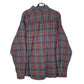 Mens Grey L.L.Bean Flannel  Shirt