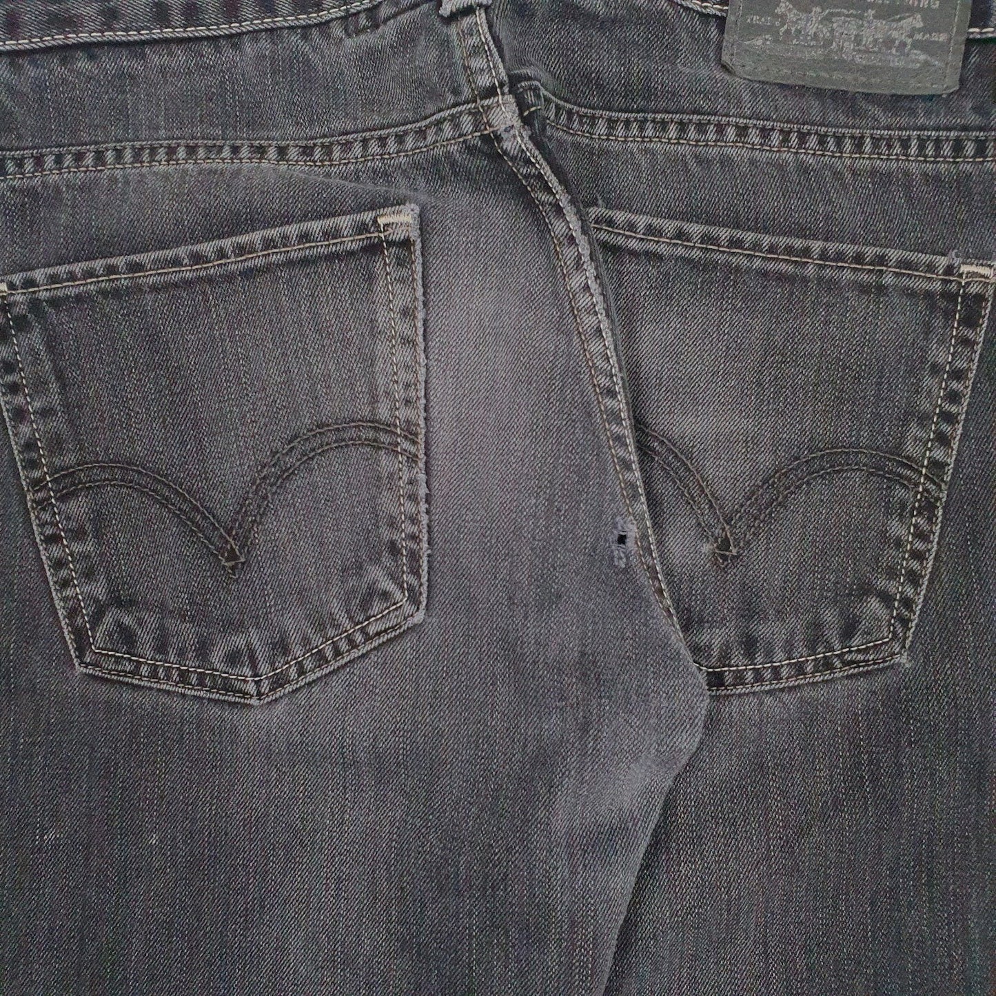 Mens Black Levis   Jeans