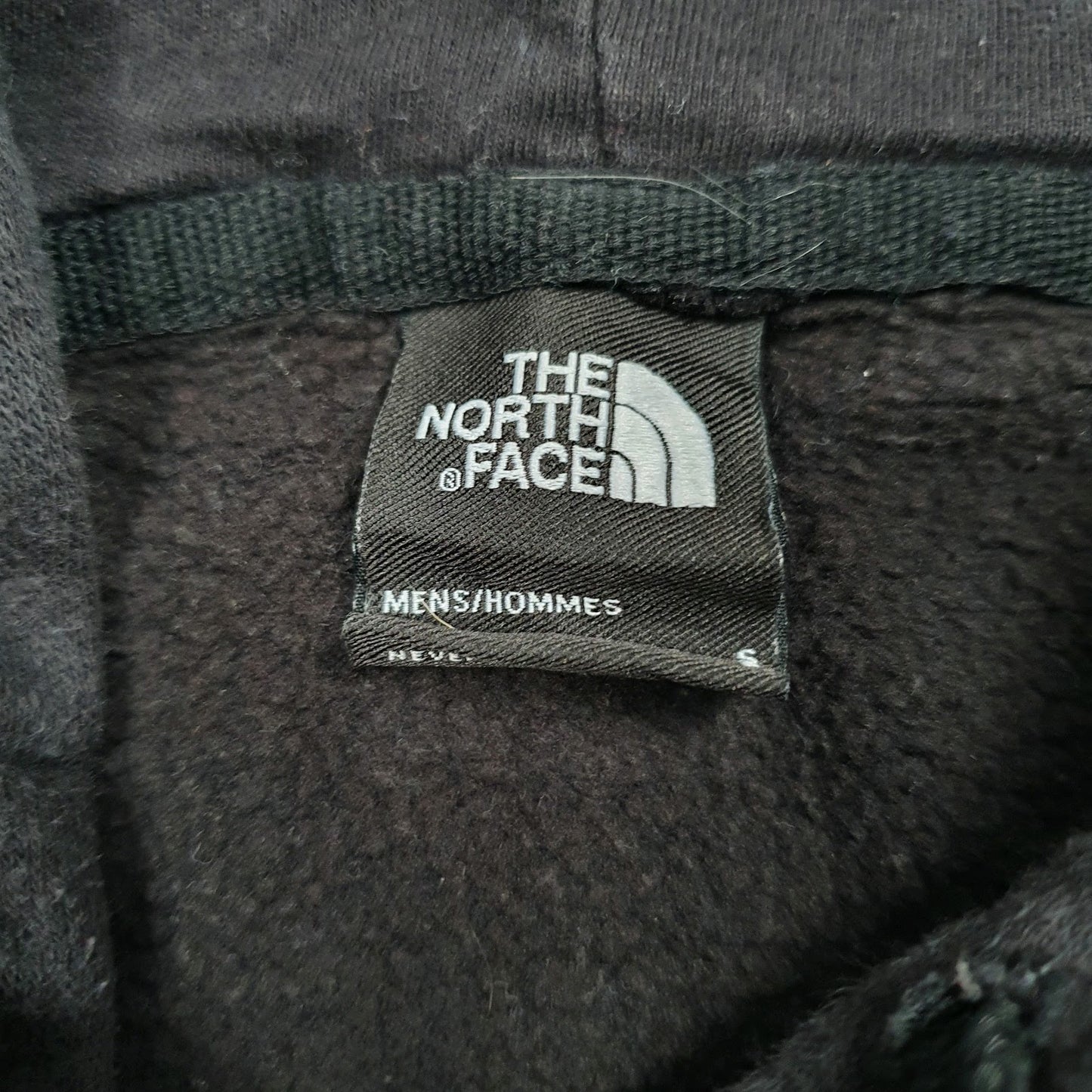 Mens Black The North Face Spellout Hoodie Jumper