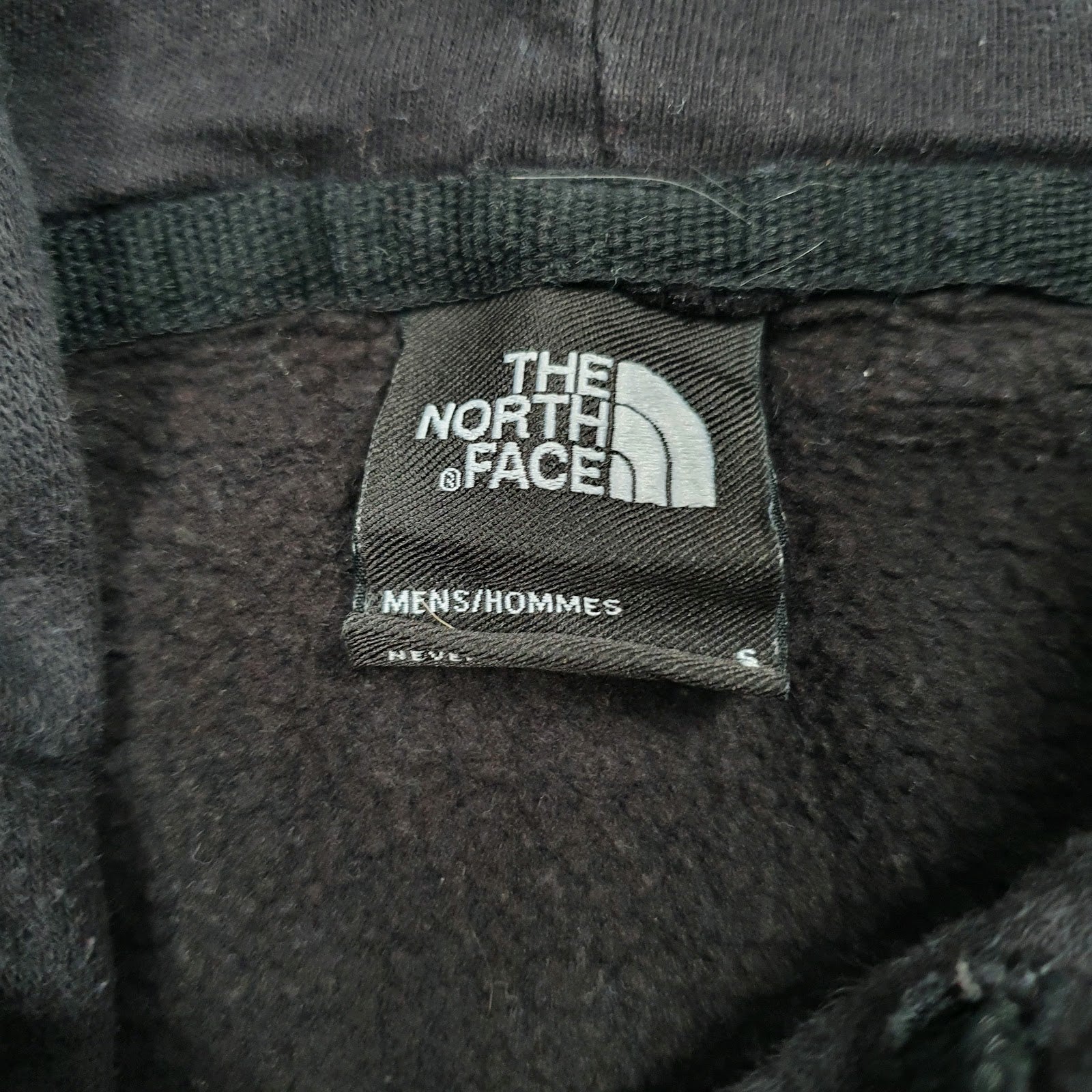 Mens Black The North Face Spellout Hoodie Jumper