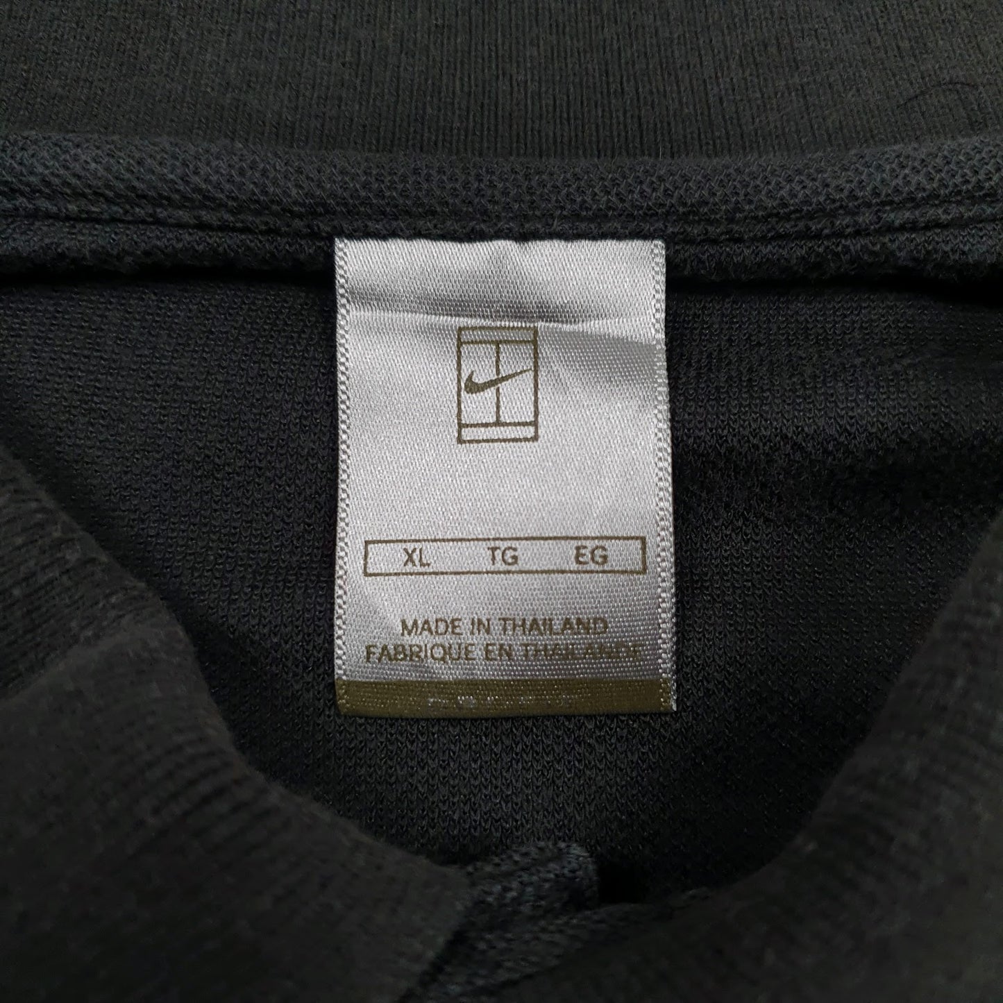Mens Grey Nike   Polo Shirt