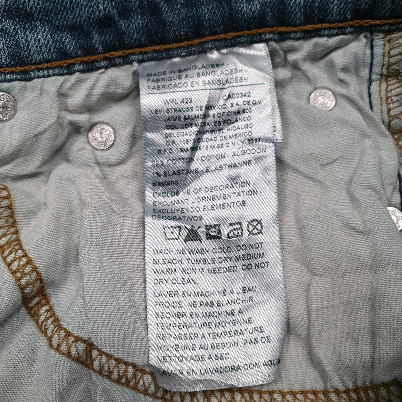 Mens Blue Levis   Jeans