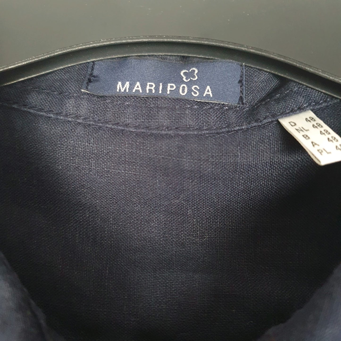 Mens Navy Mariposa   Shirt