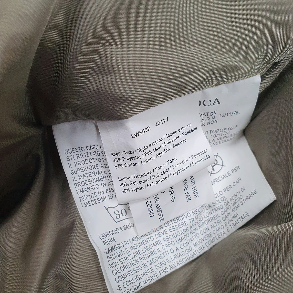 Mens Orange Marlboro   Coat