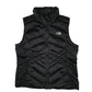 Womens Black The North Face Puffer 550 Hoodie Coat