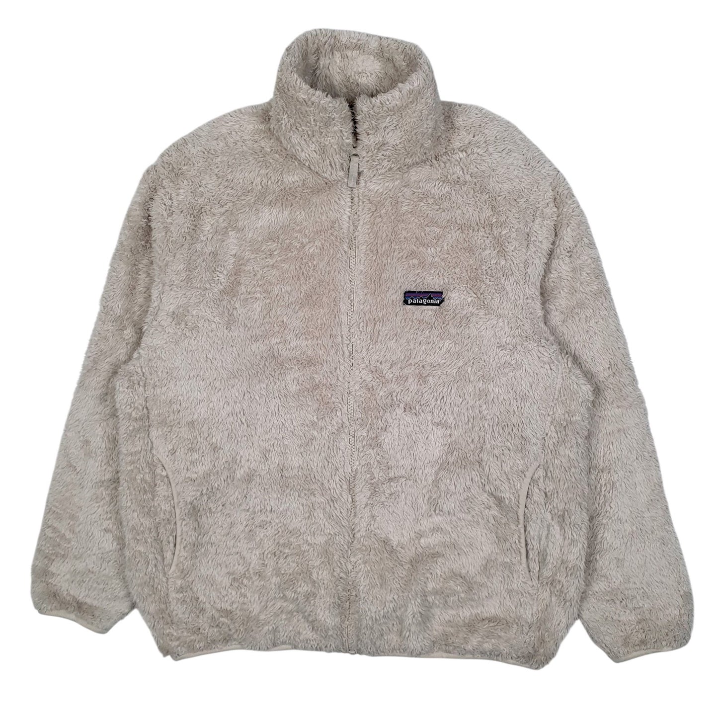 Womens Beige Patagonia Los Gatos Full Zip Jumper