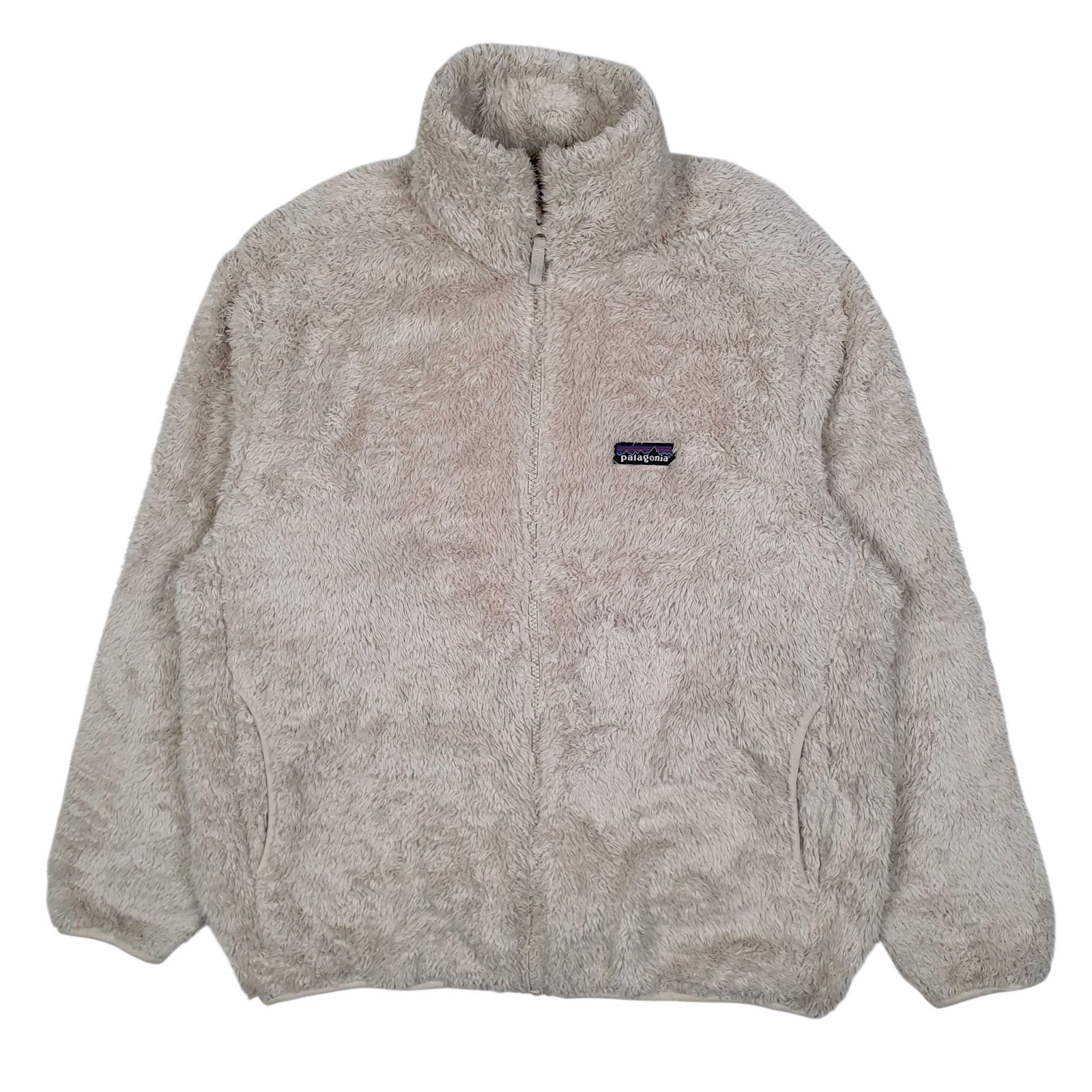 Womens Beige Patagonia Los Gatos Full Zip Jumper