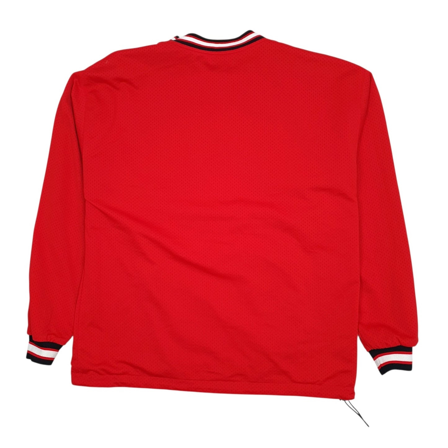 Mens Black ESPN Reversible Sports Pullover  Coat