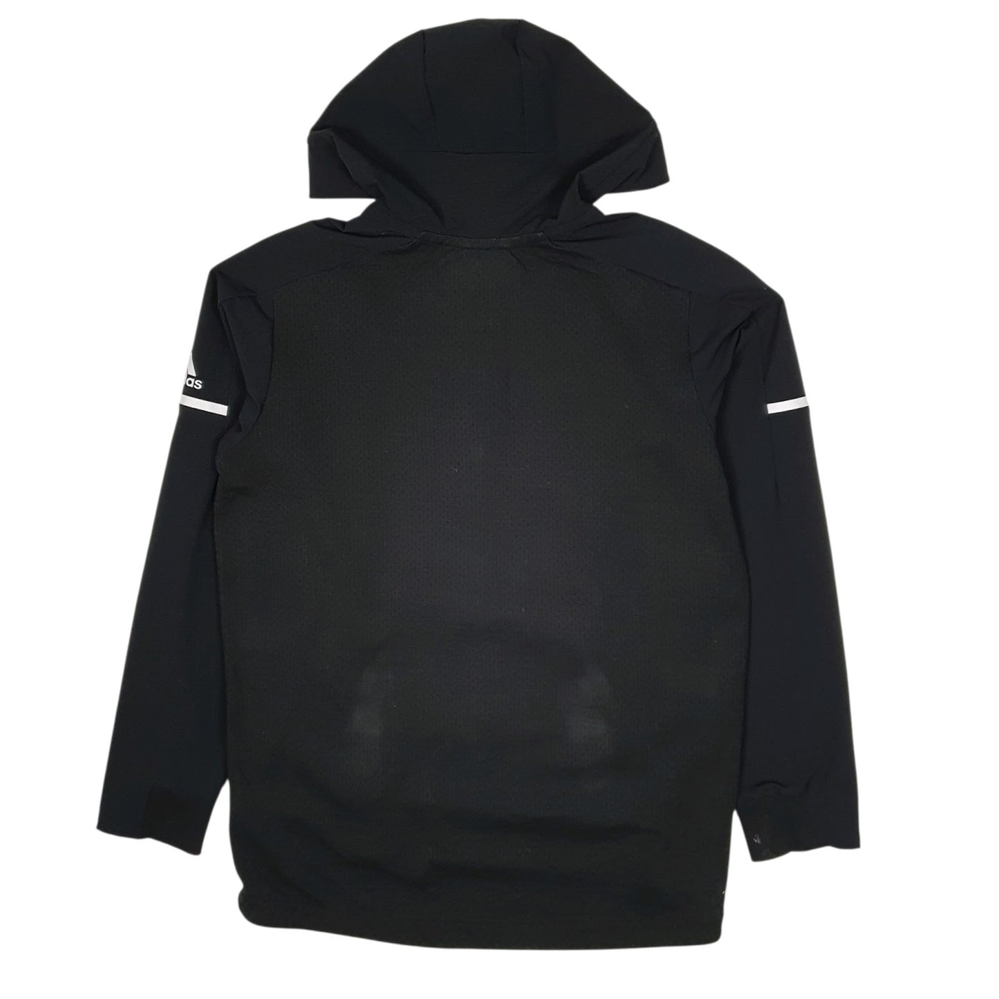 Mens Black Adidas Climalite WOU Band Crewneck Coat