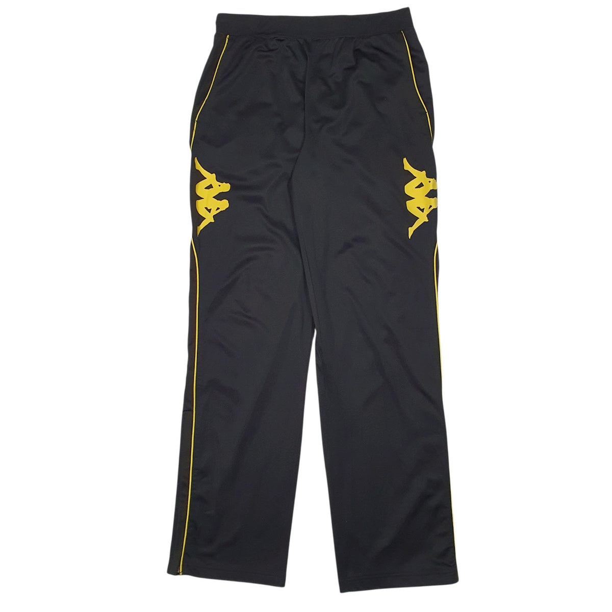 Mens Black Kappa  Jogger Trousers